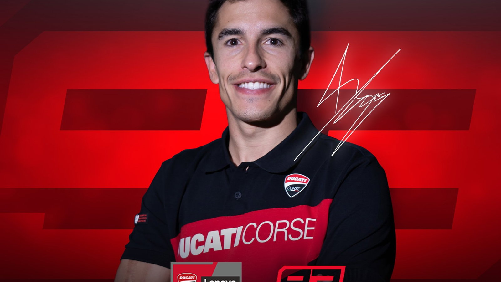 Marc Marquez signs for Ducati Team